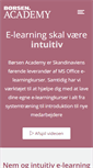 Mobile Screenshot of borsenacademy.dk